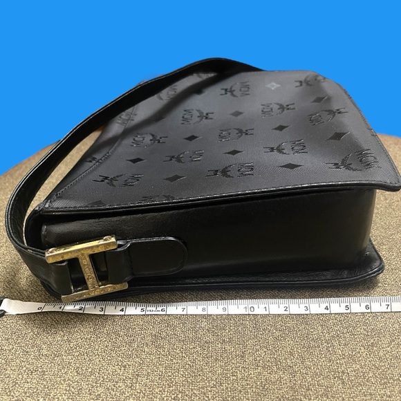 MCM black shoulder bag VINTAGE - Picture 6 of 11